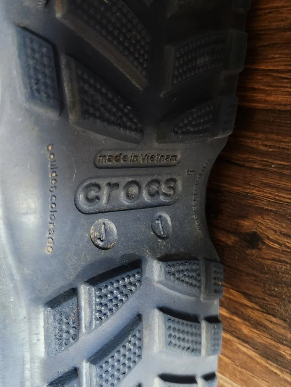 Crocs Waterproof Slip-On Rubber Rain Boots in Blue